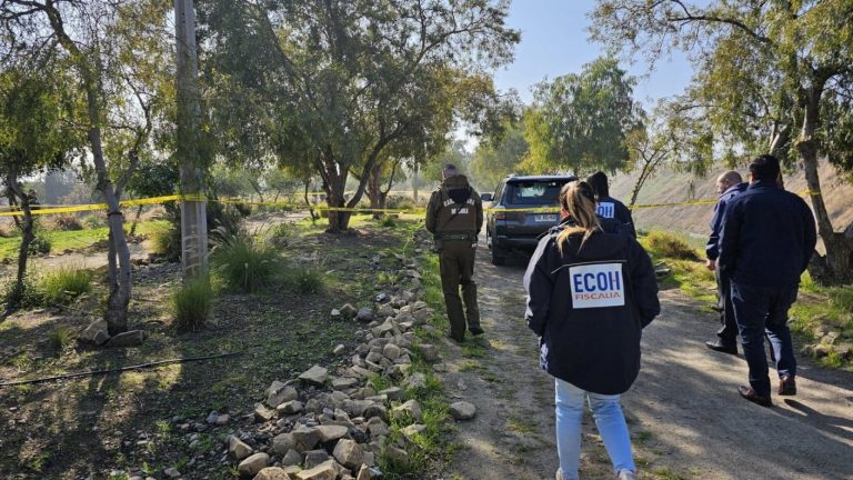 Investigan homicidio en Colina: Hombre fue acribillado en la vía pública