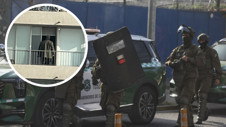 Detienen a hombre que se parapetó en edificio de San Miguel tras utilizar arma desde una terraza