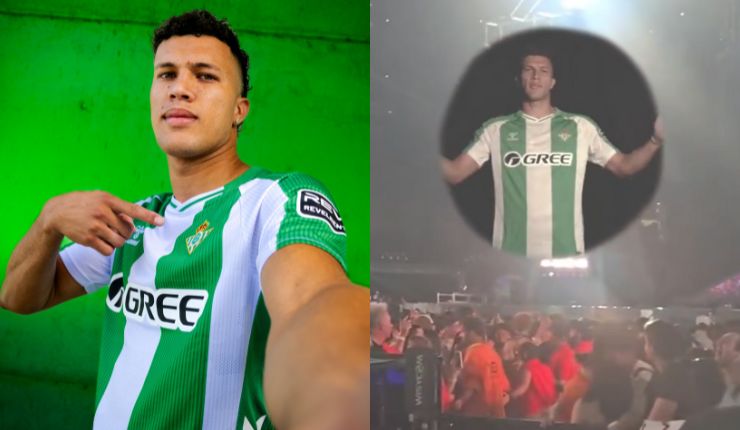 “Menuda pillada”: Betis de Pellegrini se la juega y presenta a refuerzo con una “Kiss Cam”