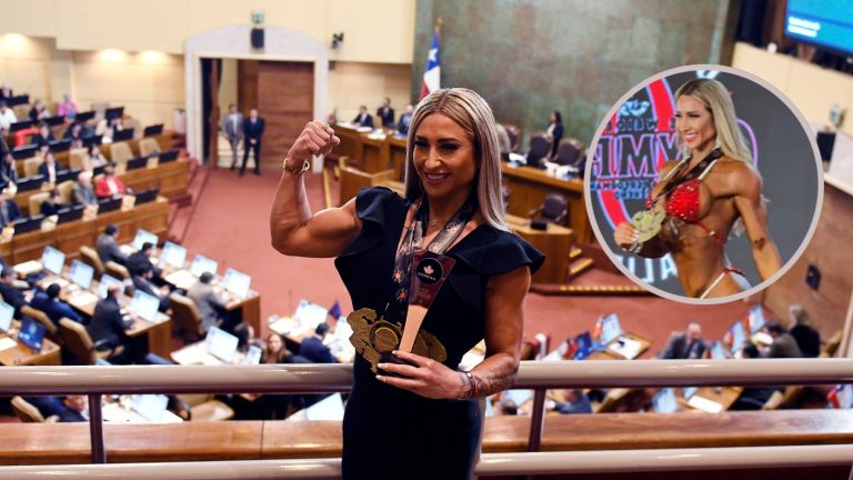 “Gracias por reconocer mi triunfo”: Nicole Moreno es homenajeada por la Cámara de Diputados en el Congreso