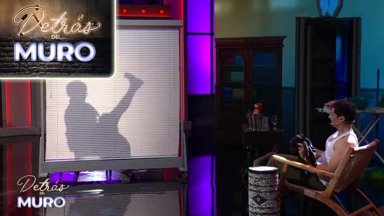 ¡Lo dio todo! Chofi se desató y le dedicó un osado baile al cabo Tapia en Detrás del Muro