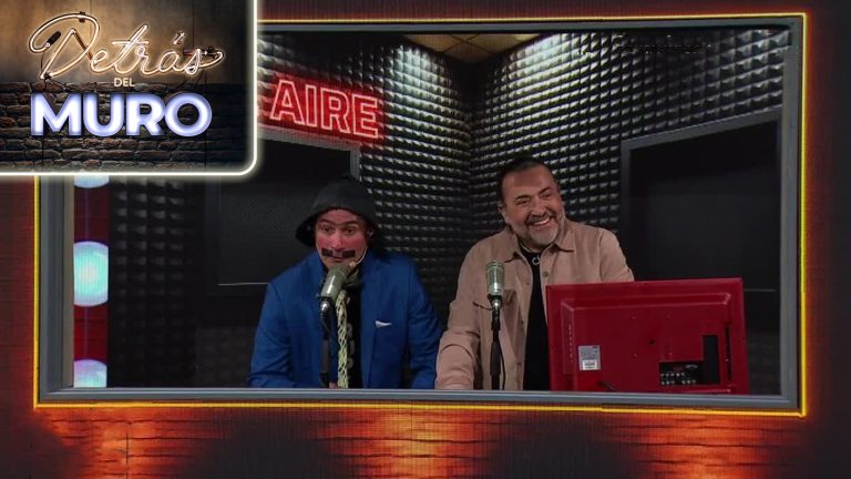 ¡Ruperto en modo locutor! Leo Caprile le reveló su secretos para hablar con estilo en Detrás del Muro