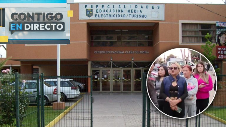 Apoderados hacen guardia para proteger colegio de balaceras en San Bernardo: Exigen mayor seguridad