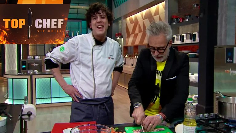 ¡Sergi al rescate! Lucas Espinoza recibió ayuda tras quedar en blanco durante complejo desafío