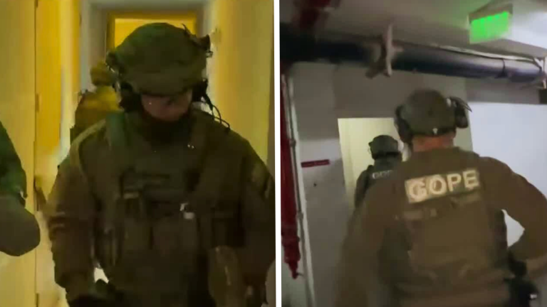 VIDEO | Cámara de Carabineros registró masivo operativo en 