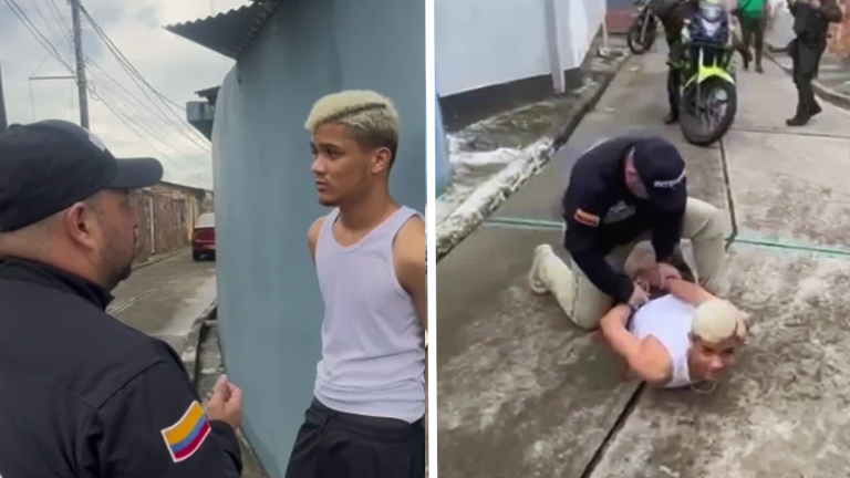 VIDEO | Así fue la captura de Alberto Carlos Mejía, sicario del “Rey de Meiggs”, en Colombia