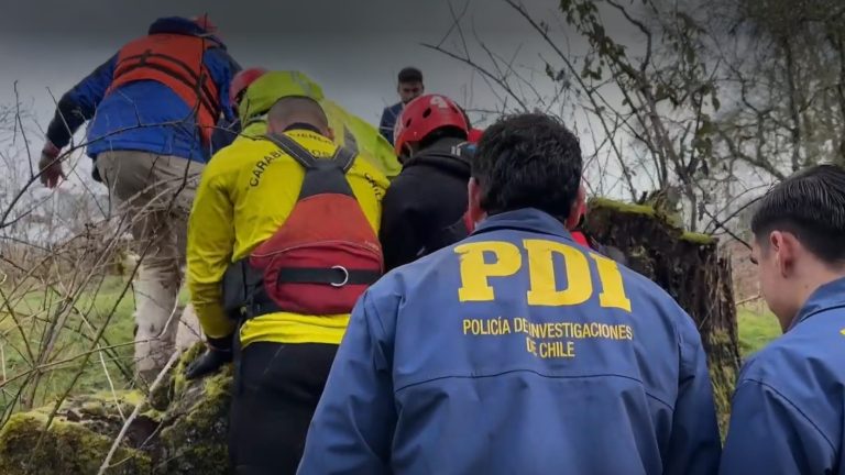 Dron fue clave en hallazgo del cuerpo: Lo que se sabe del trágico ritual mapuche en río Pilmaiquén que terminó con un muerto