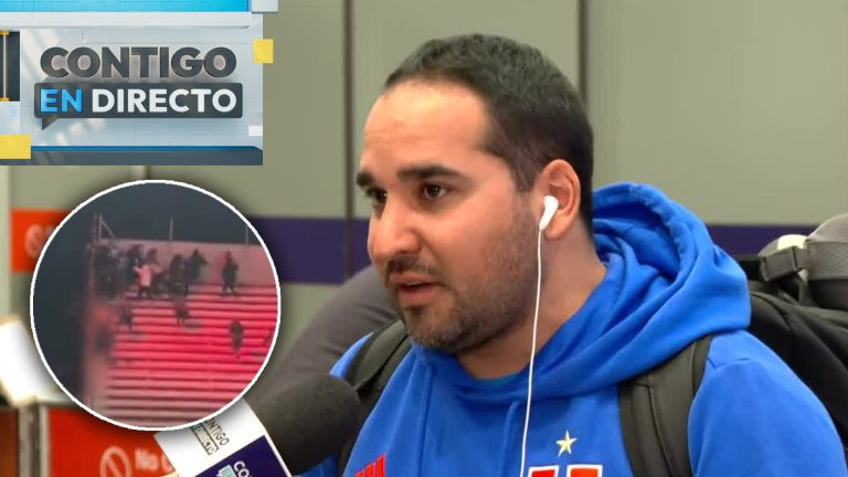 Hincha de Universidad de Chile impactó con dramático relato: “Tratamos de salir y la policía no nos dejó”