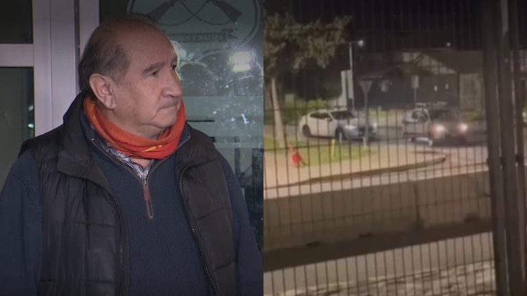 Hijo grabó el robo: Relator Ernesto Díaz sufre encerrona en San Bernardo