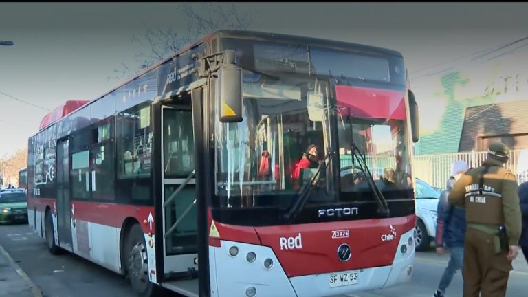 Intento de robo: Revelan nuevos antecedentes del crimen al interior de bus del Sistema Red