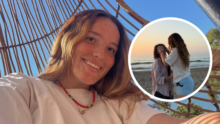 Laura de la Fuente celebró un año junto a su polola con inéditos registros de su romance