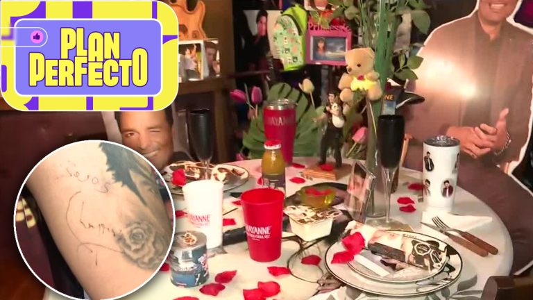 ¡Se tatuará su autógrafo! Fanática convirtió su casa en santuario a Chayanne y logró conocerlo en persona