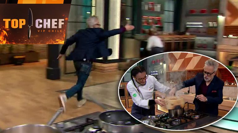¡FUEGO en la cocina! Chef Sergi acudió al rescate de Yamila Reyna tras quemarse su preparación