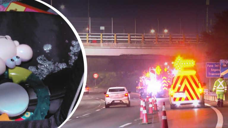 “Se sintió un bombazo”: Conductores denuncian ataques con piedras en Ruta 78