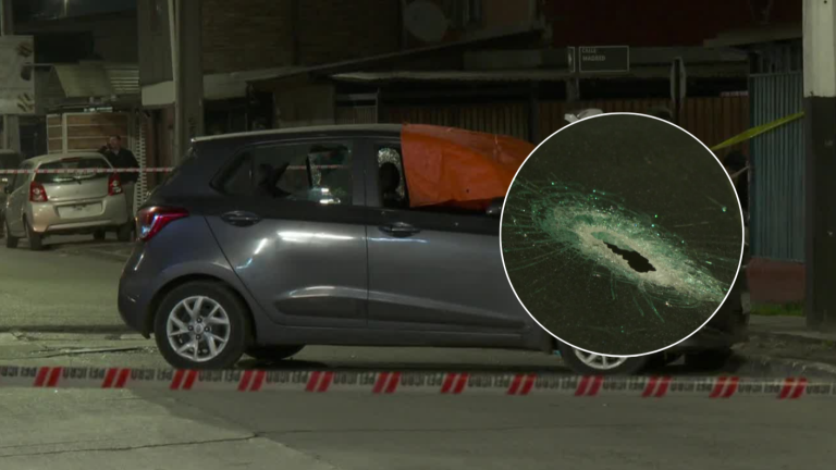 Más de 40 balazos: Conductor fue asesinado en El Bosque y copiloto se mantiene en riesgo vital