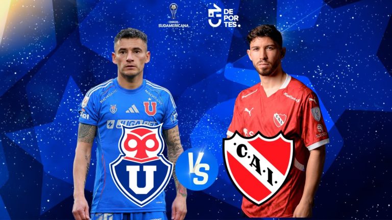 U. de Chile vs Independiente: Dónde ver EN VIVO y ONLINE partido por Copa Sudamericana