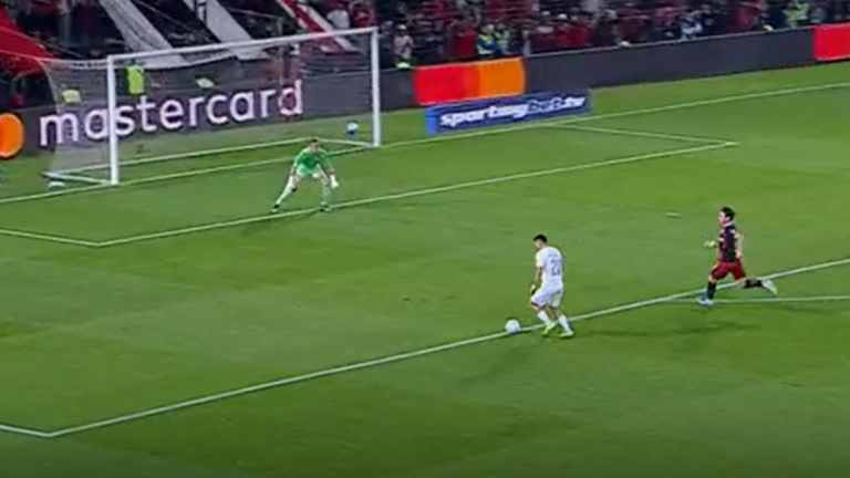 Monumental: La enorme atajada de Franco Armani para evitar el primero de Libertad ante River