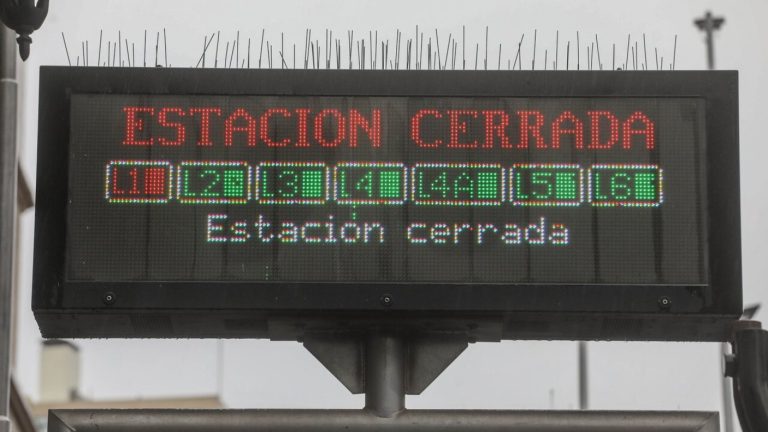 Metro de Santiago anunció el cierre de dos estaciones de la línea 1 durante este viernes