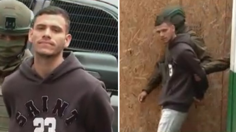 Mira directo a la cámara: Captan desafiante gesto de detenido por crimen del “Rey de Meiggs”