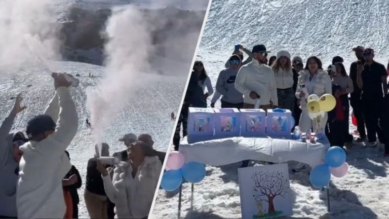 VIDEO | Polémica revelación de género en Embalse El Yeso desata ola de críticas en TikTok