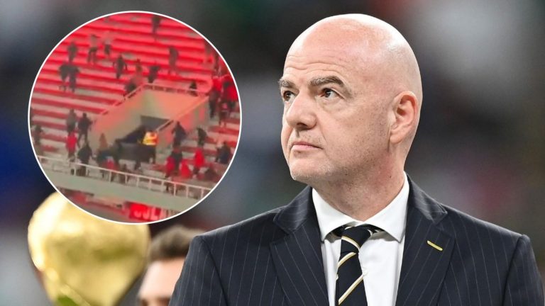 Trepó hasta la FIFA: Gianni Infantino condenó “enérgicamente” incidentes en Independiente vs la U