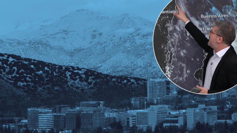 ¿Volverá a nevar HOY en Santiago? Revisa el pronostico del tiempo para este viernes