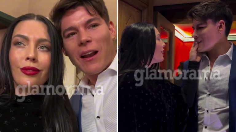 “Mi novio”:  Daniela Aránguiz y Cuco Cerda hicieron su primera y romántica aparición pública