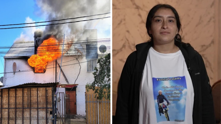 A días de histórica condena: Hija de víctima de femicidio lesbofóbico perdió su casa en incendio