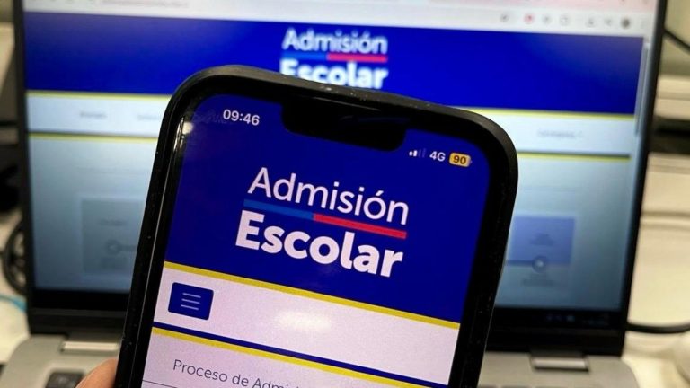 Reportan caída de sistema de Admisión Escolar 2026: Proceso de postulación inicia hoy