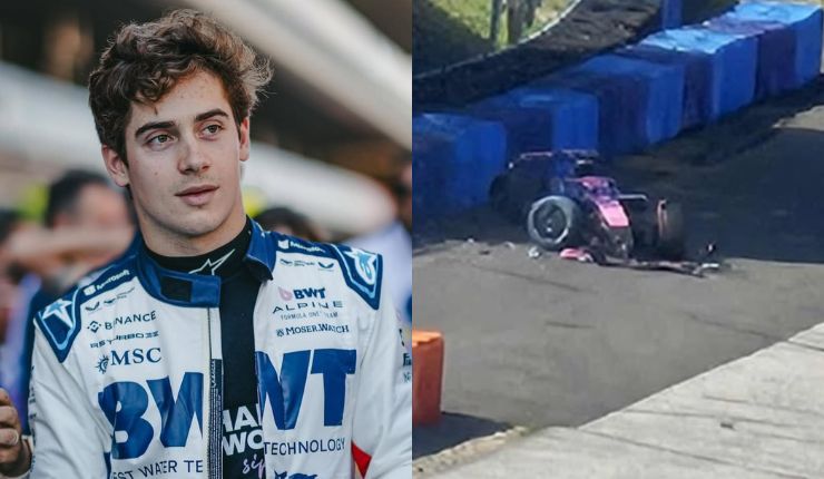 Franco Colapinto sufre fuerte accidente en test de Fórmula 1: Así quedó su vehículo
