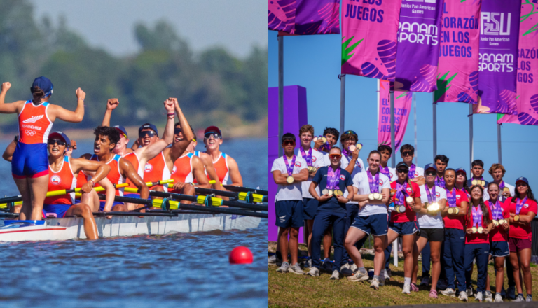 ¡Team Chile hizo historia! Remo alcanzó récord en los Juegos Panamericanos Junior Asunción 2025