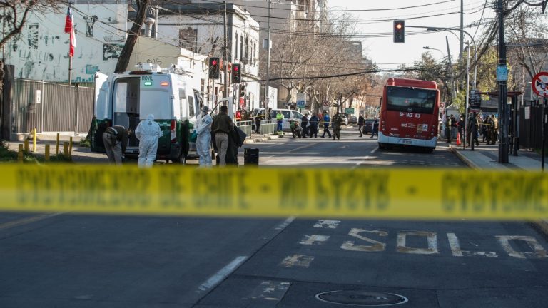 Homicidio en el recorrido 203: Pasajero muere apuñalado al interior de un bus del Sistema Red