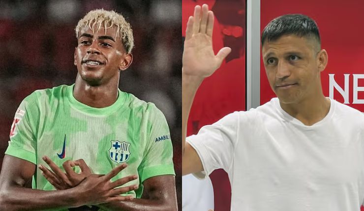La sorpresiva reacción de Lamine Yamal a llegada de Alexis Sánchez al Sevilla: “Raro”