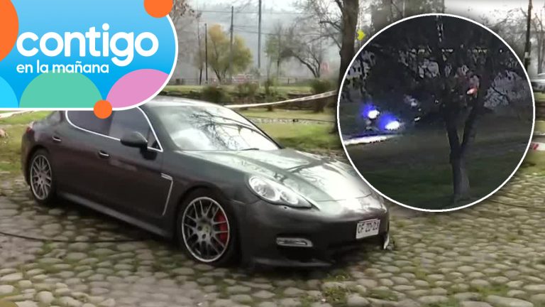 Misterioso auto de lujo fue abandonado en Vitacura: Conductor marcó récord en resultado de alcotest