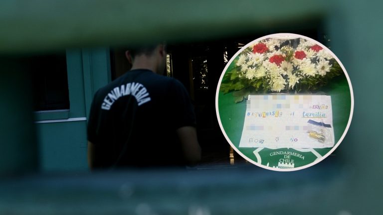 Amenazan de muerte a alcaide de cárcel de Talagante: Lanzan corona de flores con cuatro municiones