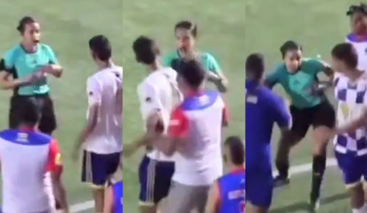 Escándalo: Futbolista agrede a árbitra tras ser expulsado y genera revuelo en Colombia