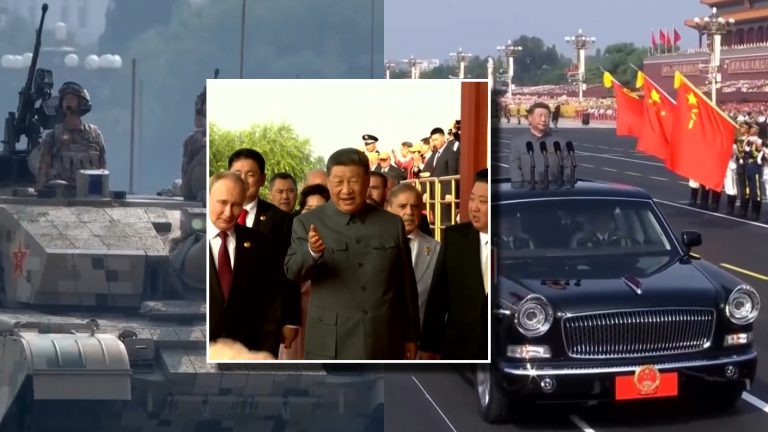 China muestra su poderío militar en histórico desfile liderado por Xi Jinping: Estuvieron Putin y Kim Jong-un