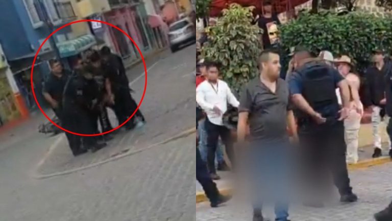 Terror en México: Turista ebrio le arrebata una pistola a un policía y dispara más de 15 veces