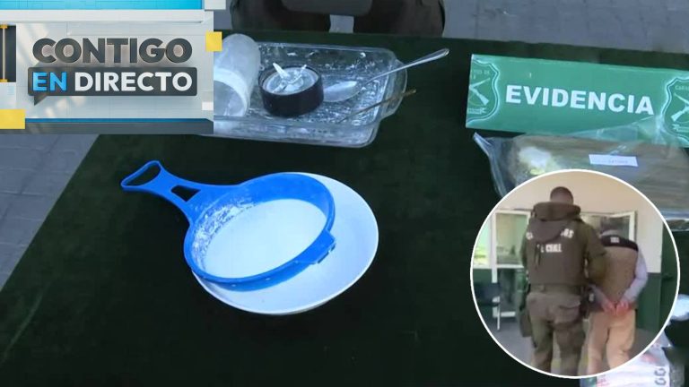 Usaban verdulería como fachada: Pareja de adultos mayores detenida por vender drogas en Bajos de Mena