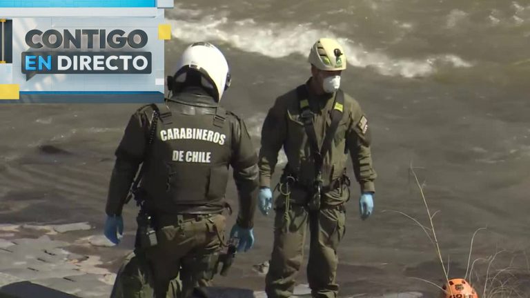Sería chileno y no descartan intervención de terceros: Qué se sabe del cuerpo hallado en el Río Mapocho