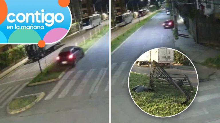 Conductor ebrio chocó contra casa en Quilicura: Intentó atropellar a dueños del inmueble afectado