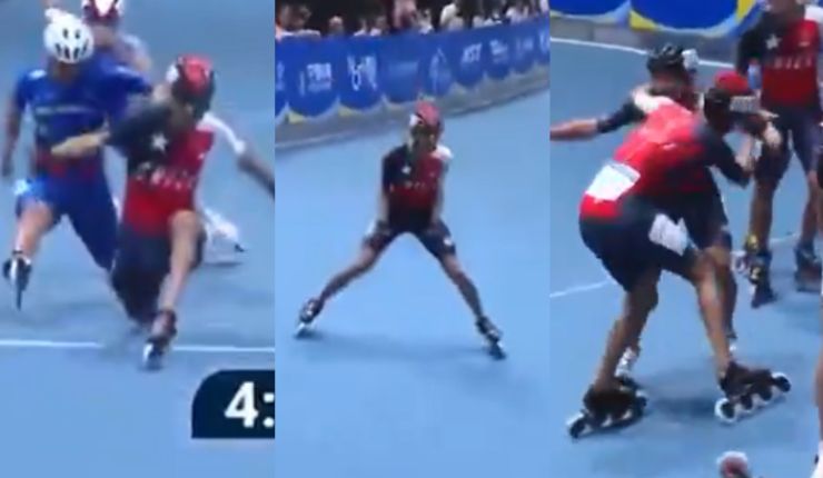 Espectacular: Chilenos brillan y se coronan campeones mundiales juveniles en patinaje de velocidad