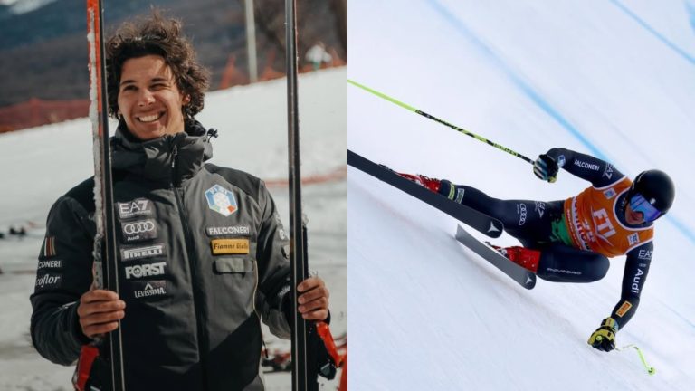 Cumplía 26 años: ¿Quién es el seleccionado italiano que murió tras un fatal entrenamiento de esquí en La Parva?