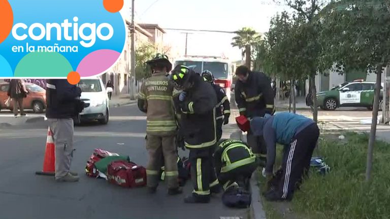 Mujer fue atropellada en Estación Central tras caos provocado por choque de camión