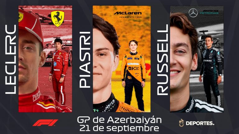 Gran Premio de Azerbaiyán: Horarios, Dónde ver EN VIVO y ONLINE la carrera de Bakú del Mundial de Fórmula 1