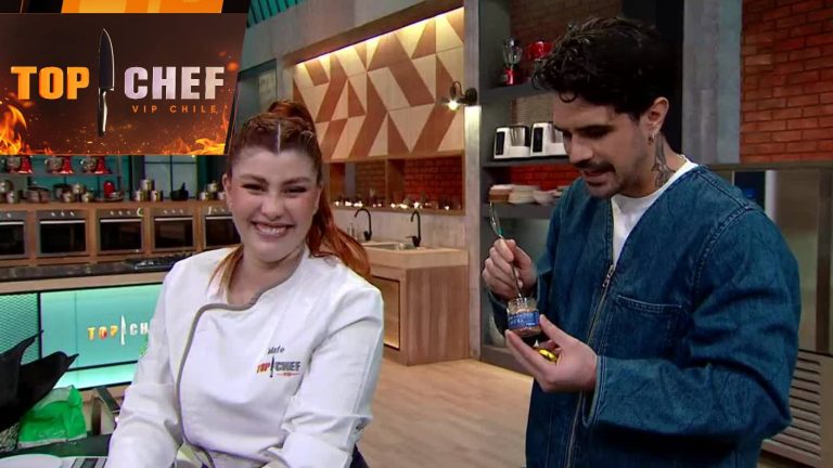 “Anda toda cocoroca”: Mafe Bertero y Benjamín Nast tuvieron “coqueto” momento en Top Chef VIP