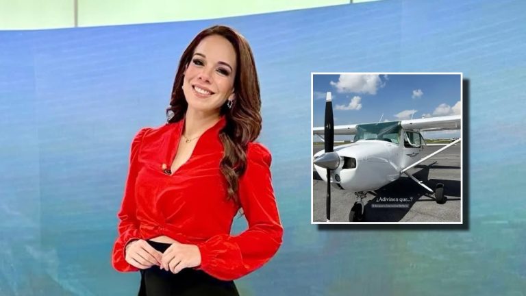 Débora Estrella, presentadora de TV mexicana, muere tras accidente aéreo