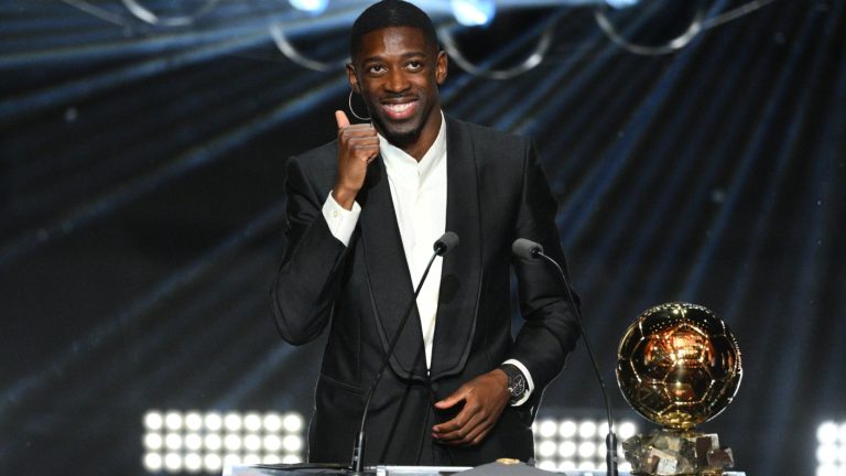 Ousmane Dembélé sorprende ante el favoritismo de Lamine Yamal y se queda con el Balón de Oro 2025