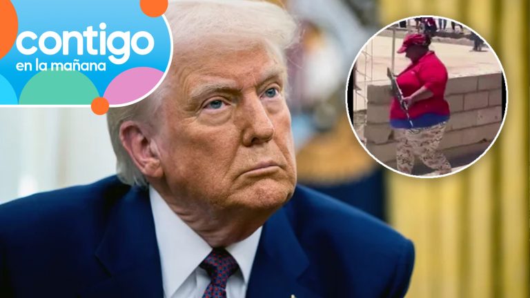 “Una amenaza muy seria”: Donald Trump se burló de video de milicias venezolanas