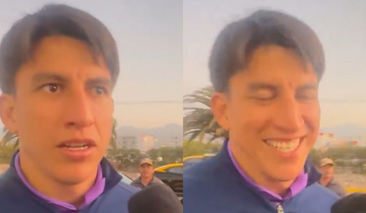 Insultado por hincha de la U: El tenso momento que vivió jugador de Alianza Lima en plena entrevista
